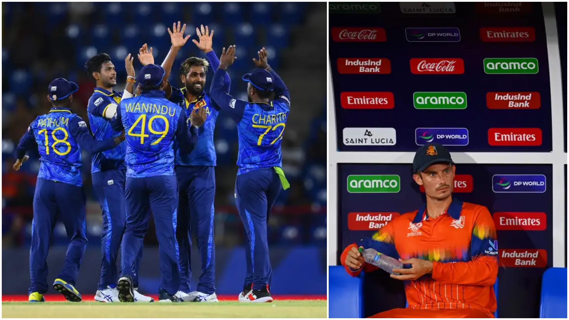 Despite their efforts, the Netherlands couldn't recover from their early setbacks and fell short of the target, giving Sri Lanka a significant win.